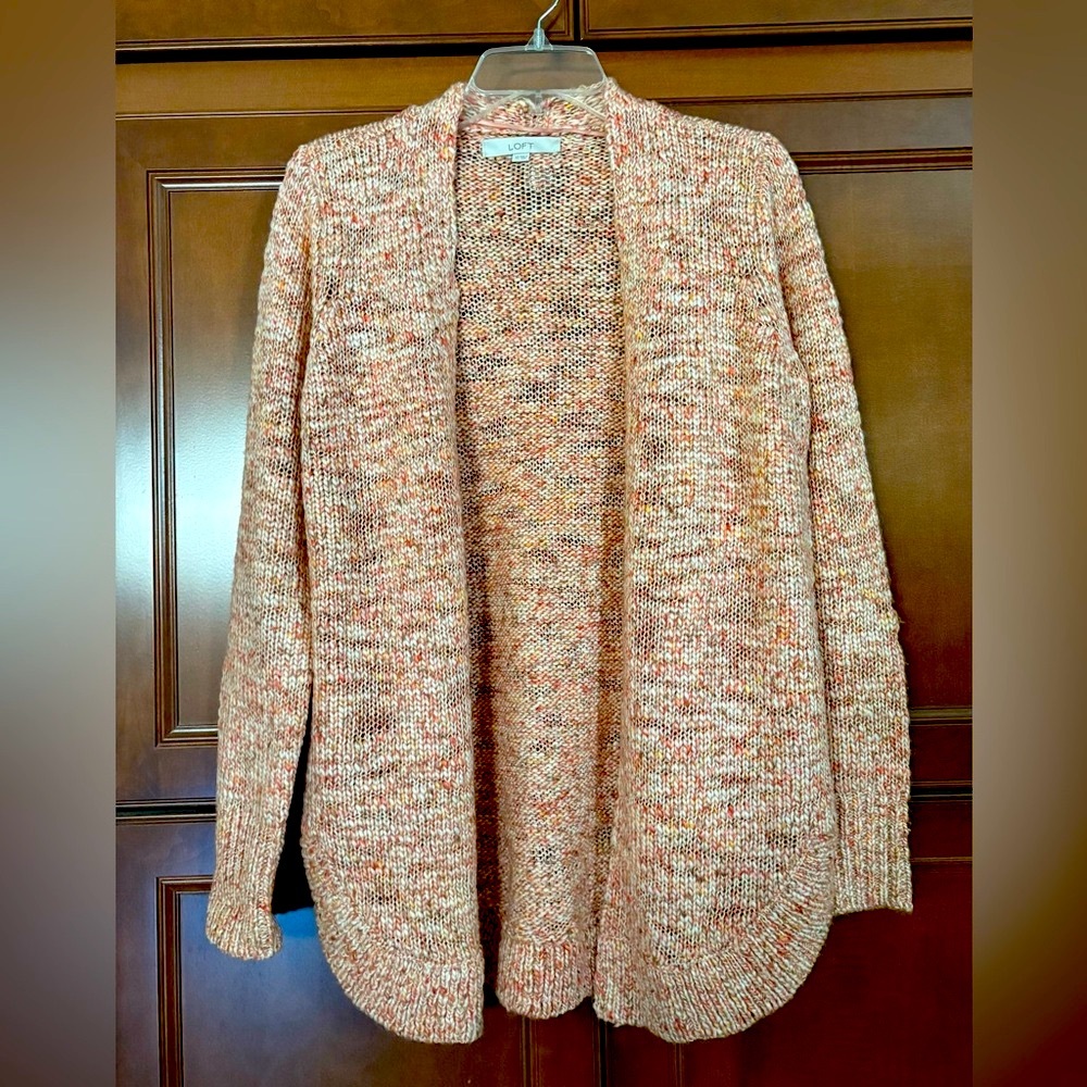 Loft Women's multi color Knit Sweater